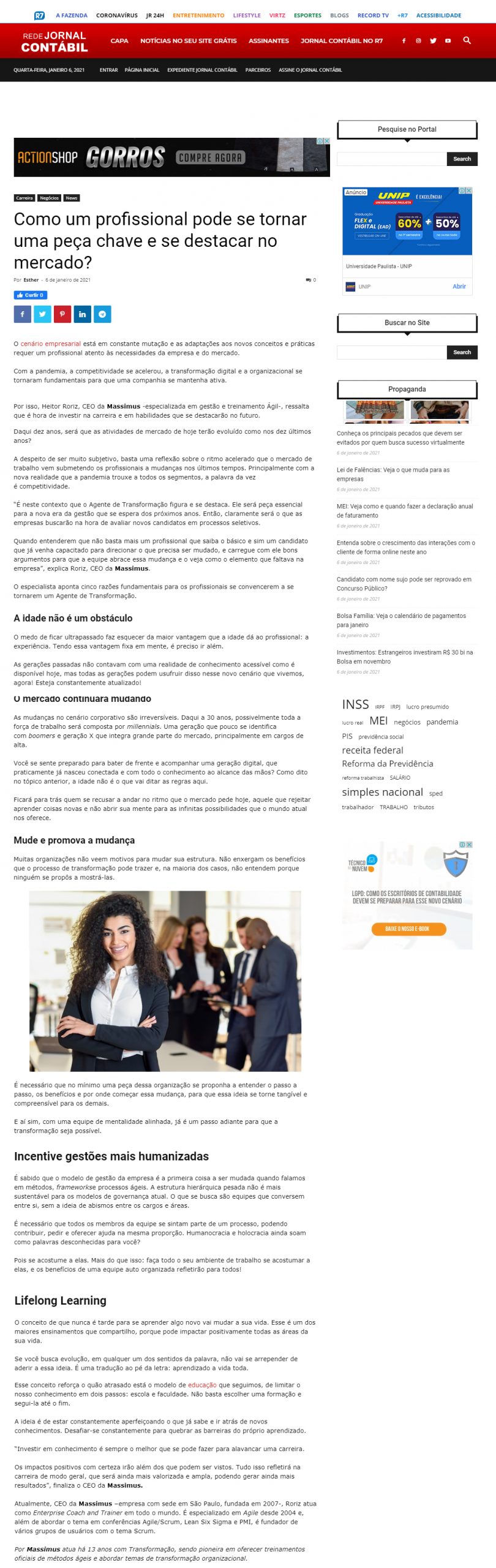 Jornal Contábil online