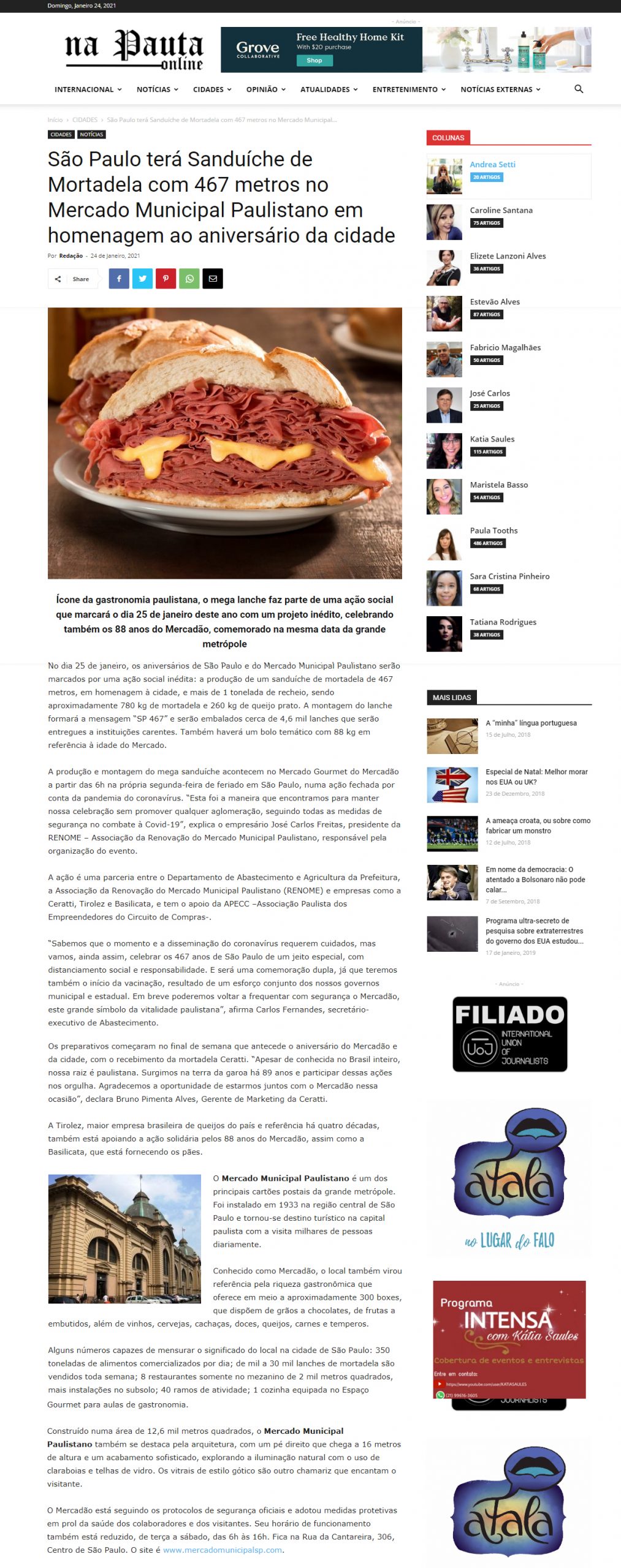 Portal na Pauta