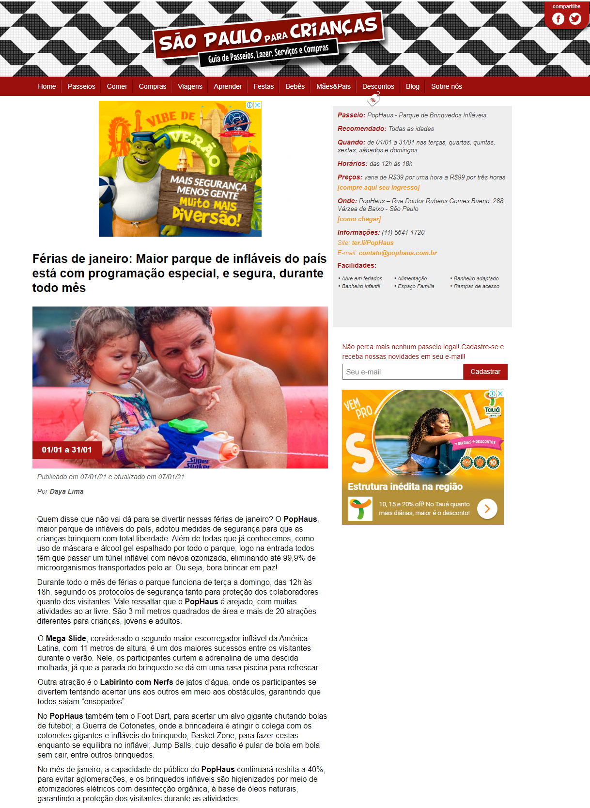 Portal São Paulo para Crianças