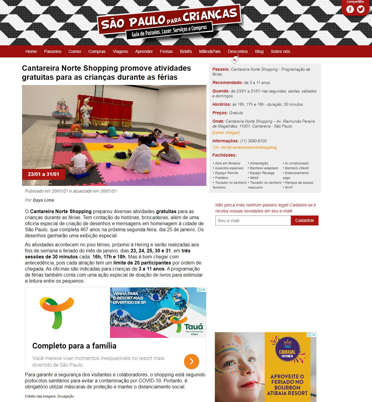 Portal São Paulo para Crianças