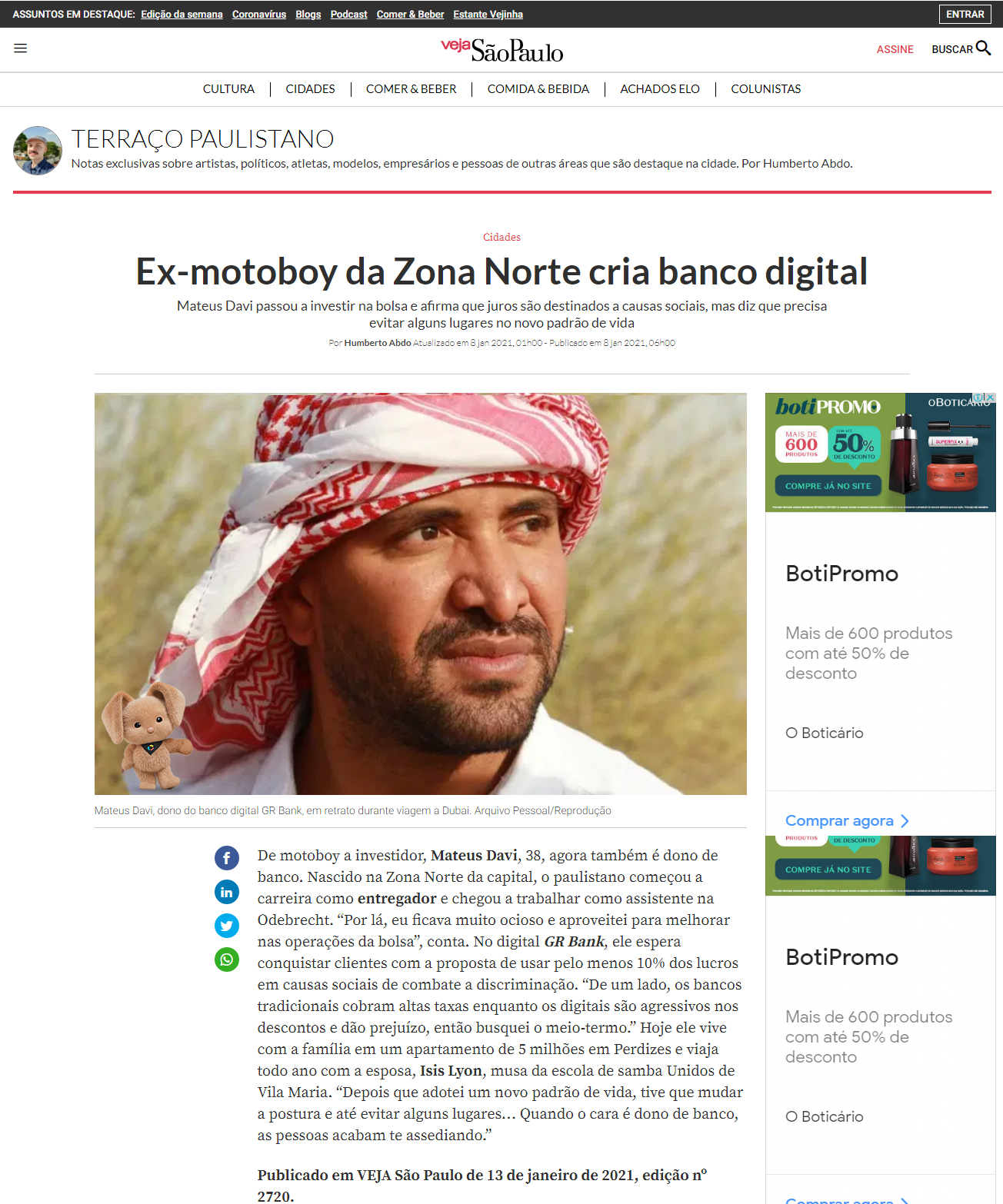 Portal Veja São Paulo