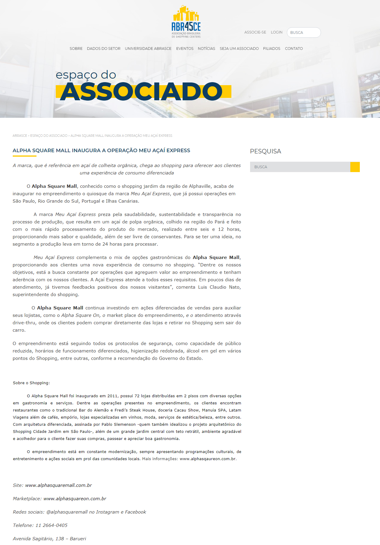 Portal Abrasce