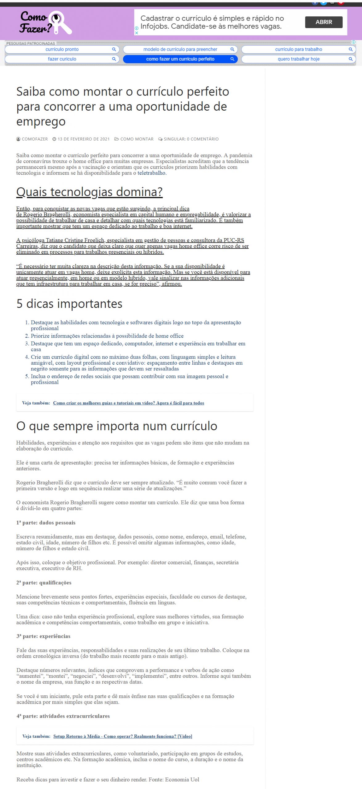 Portal Como Fazer