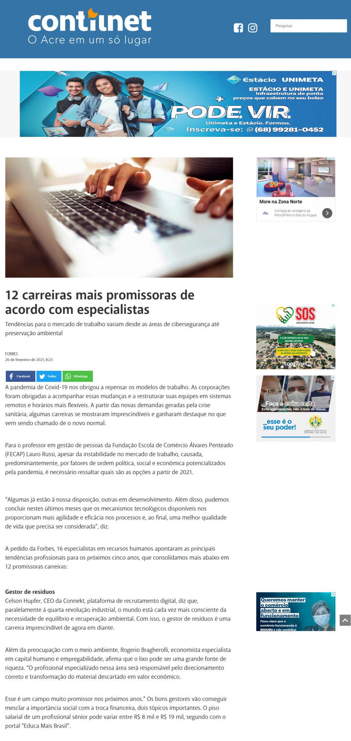 Portal Contilnet Notícias