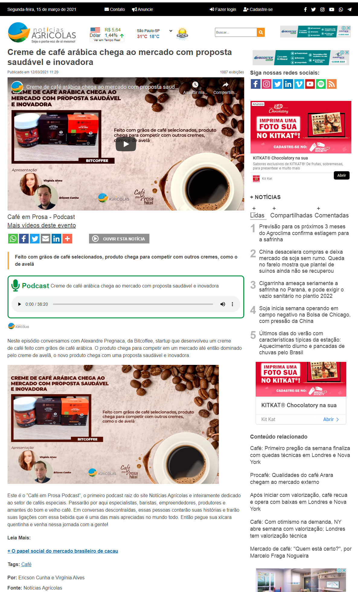 Portal Notícias Agricolas
