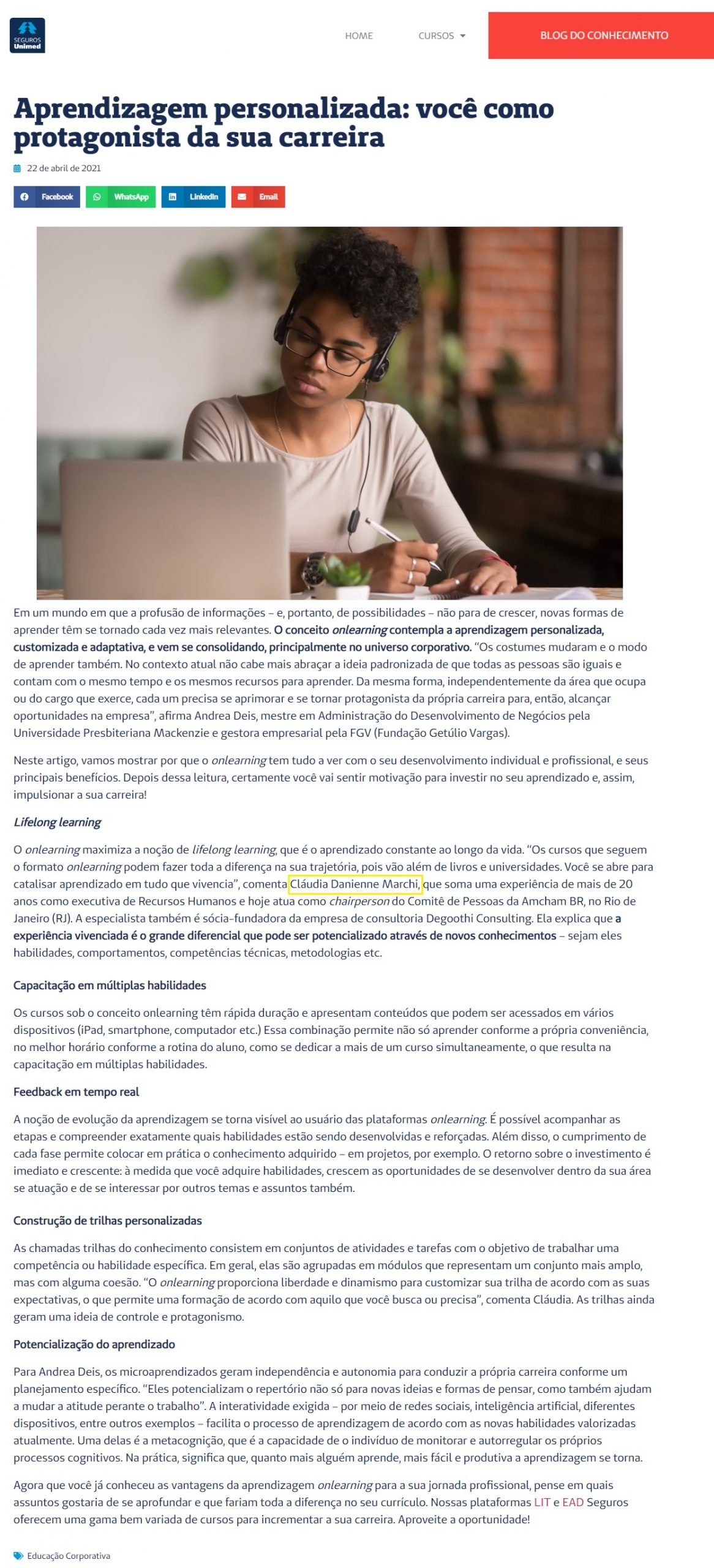 Portal Meu Desenvolvimento Seguros
