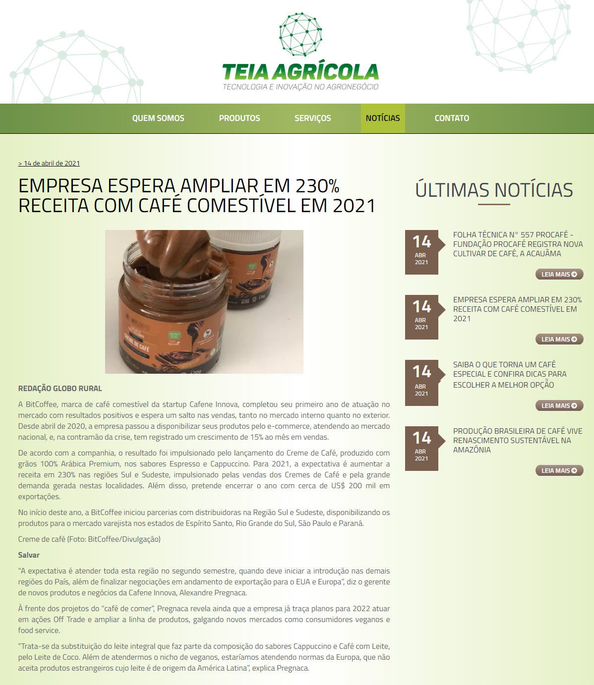 Portal Teia Agrícola