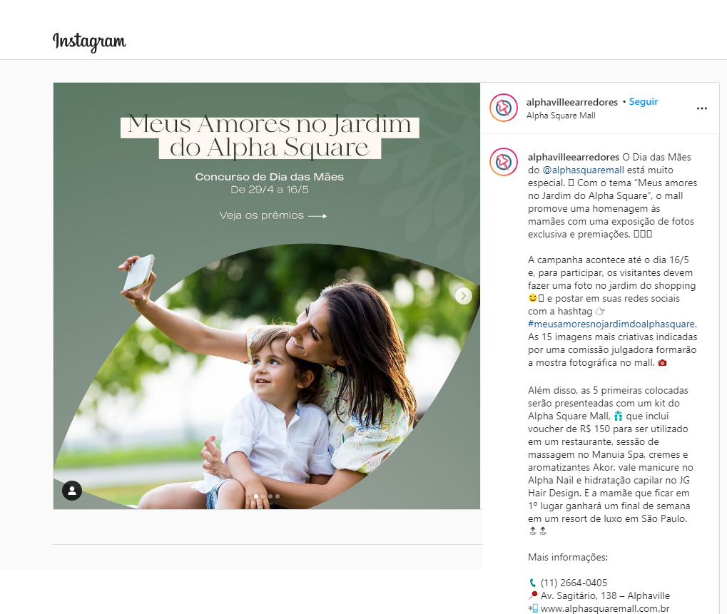 Instagram Alphaville e Arredores