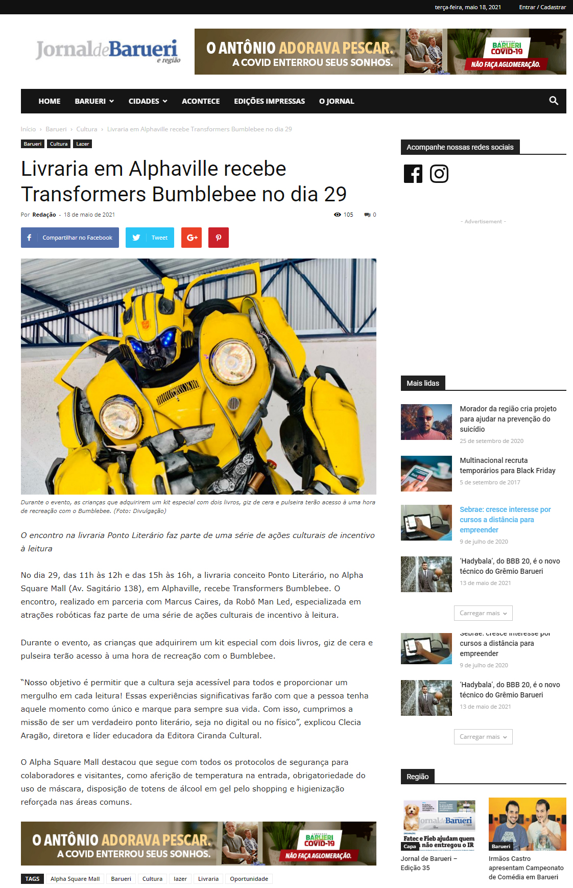 Jornal de Barueri e Região online