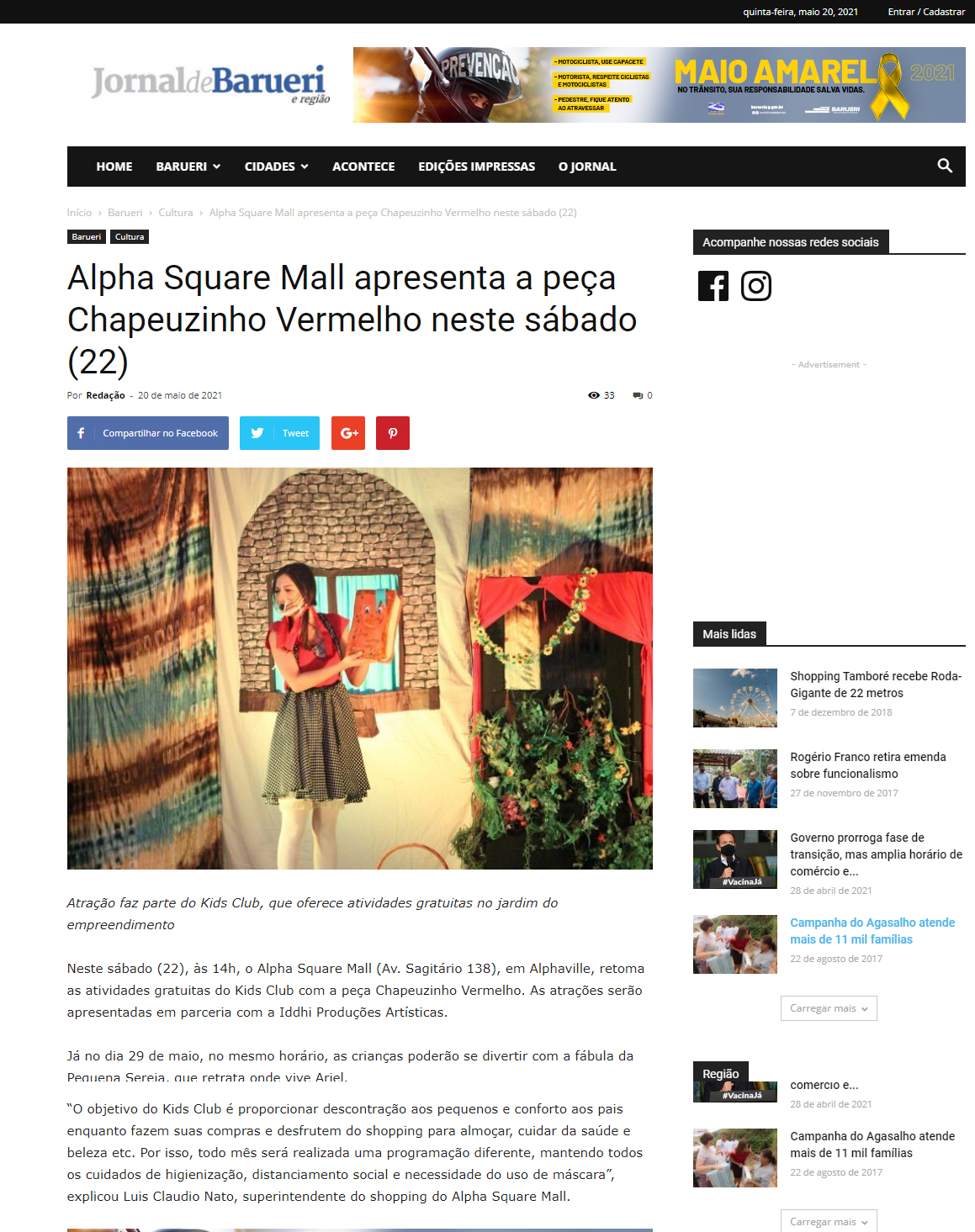 Jornal de Barueri e Região online