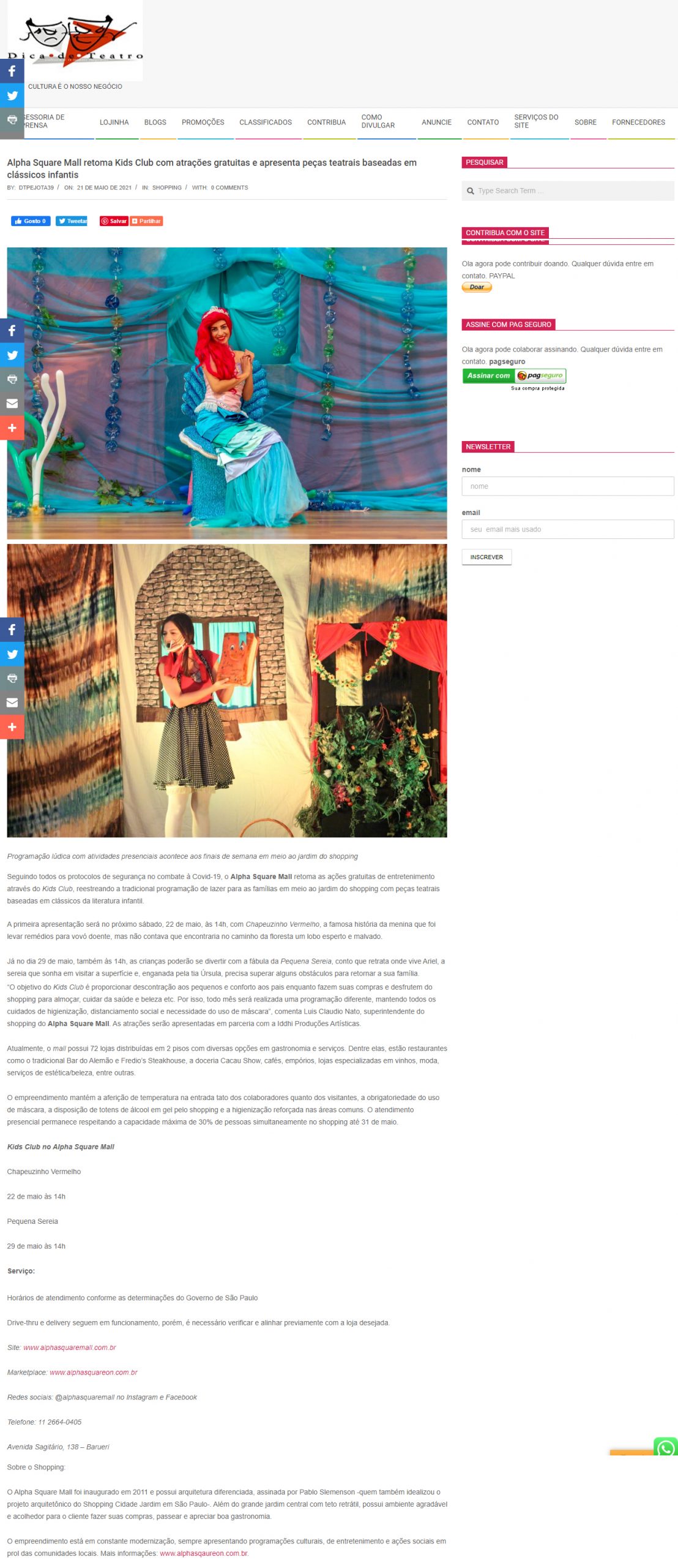 Portal Dica de Teatro
