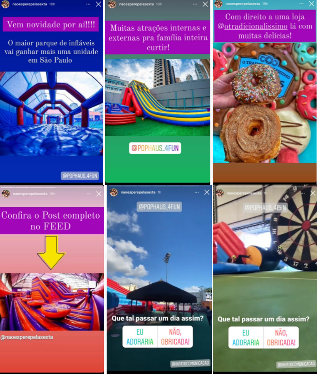 Instagram Não Espere pela Sexta