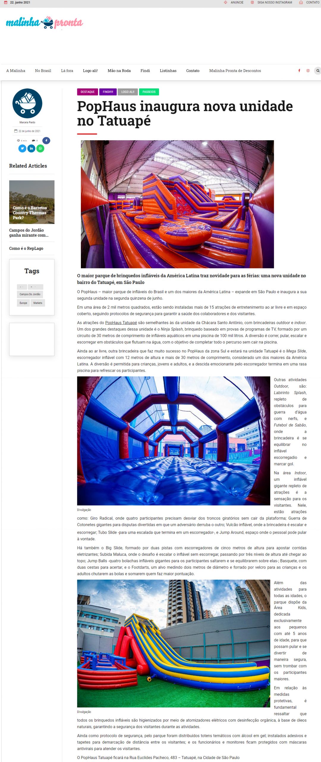 Portal Malinha Pronta