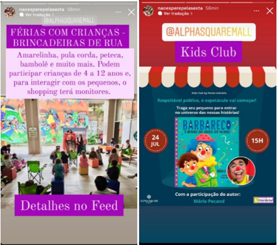 Instagram Não Espere pela Sexta