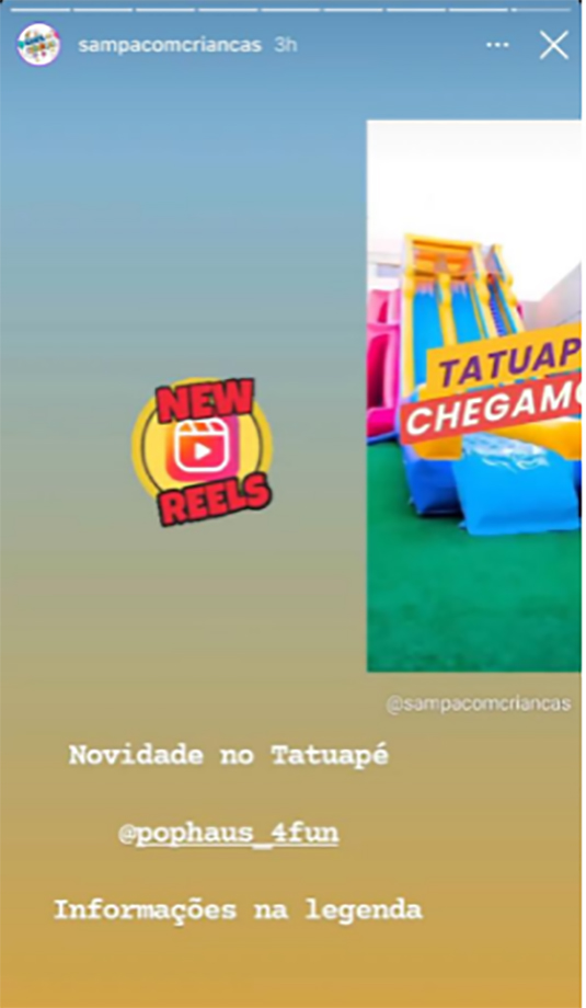 Instagram Sampa com Crianças
