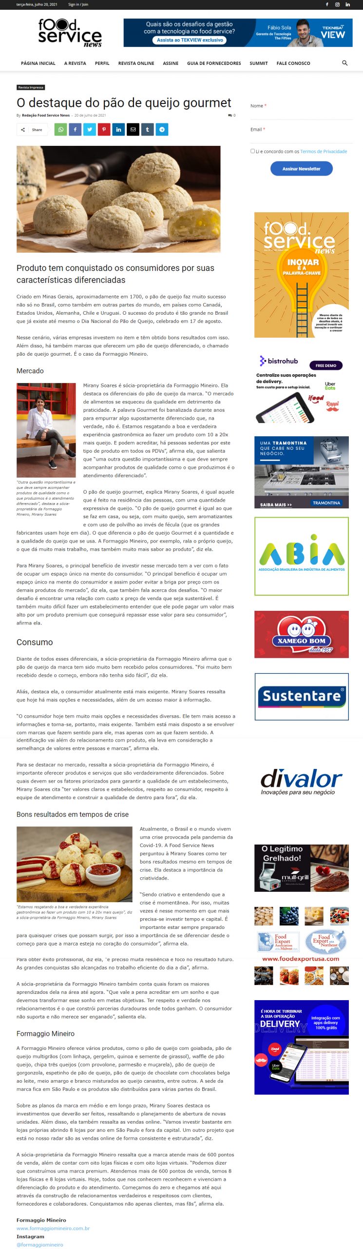 Portal Food Service News