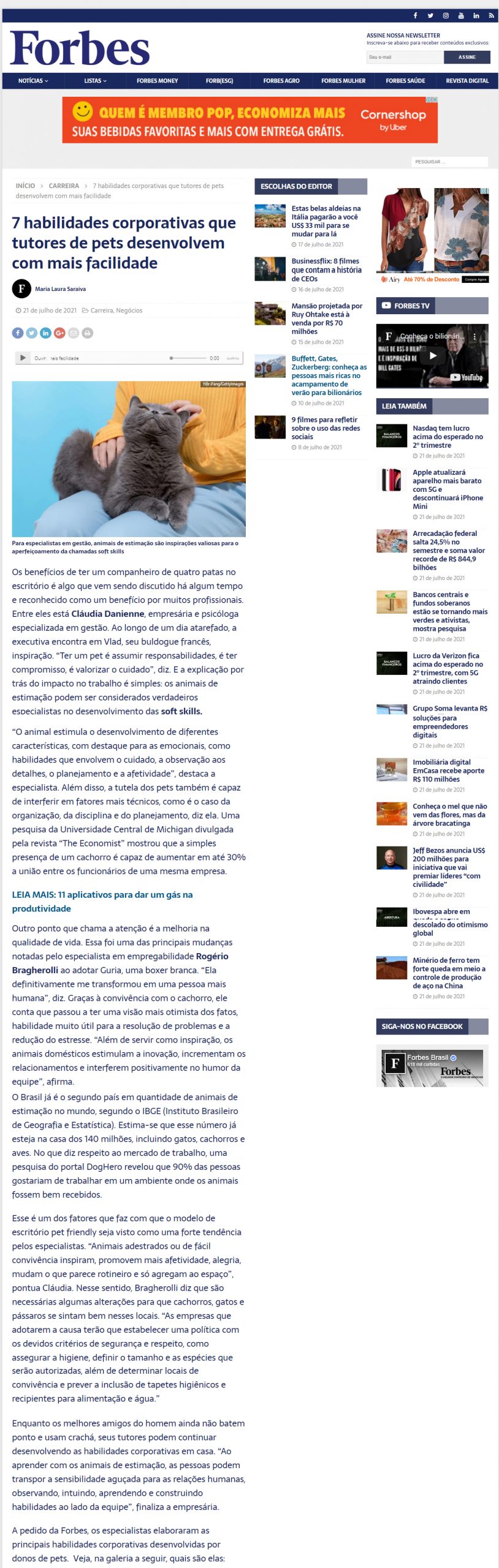 Portal Forbes Brasil
