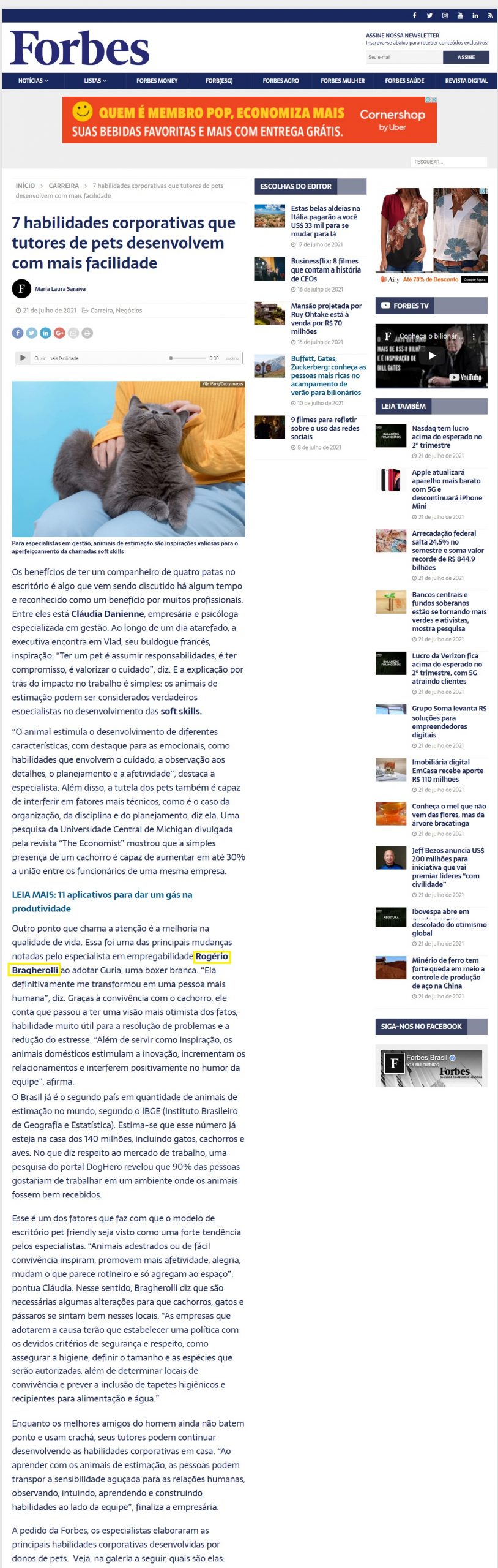 Portal Forbes Brasil