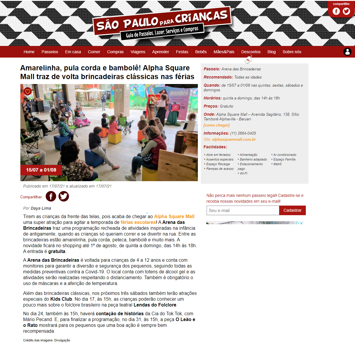 Portal São Paulo para Crianças