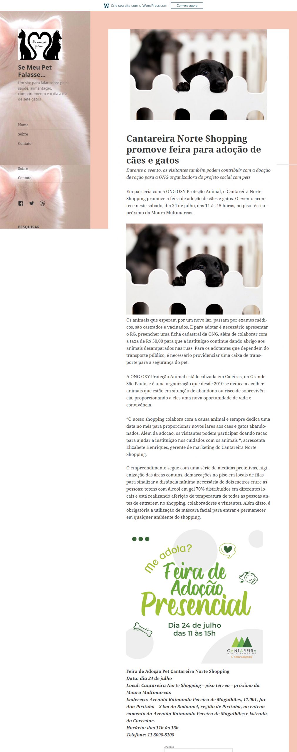 Portal Se Meu Pet Falasse
