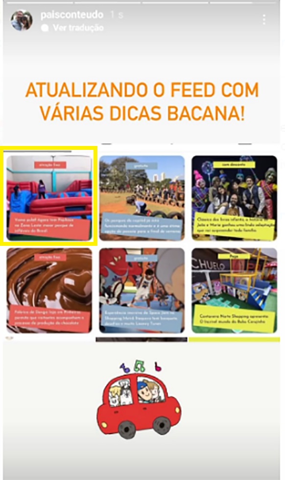 Instagram Pais Conteúdo