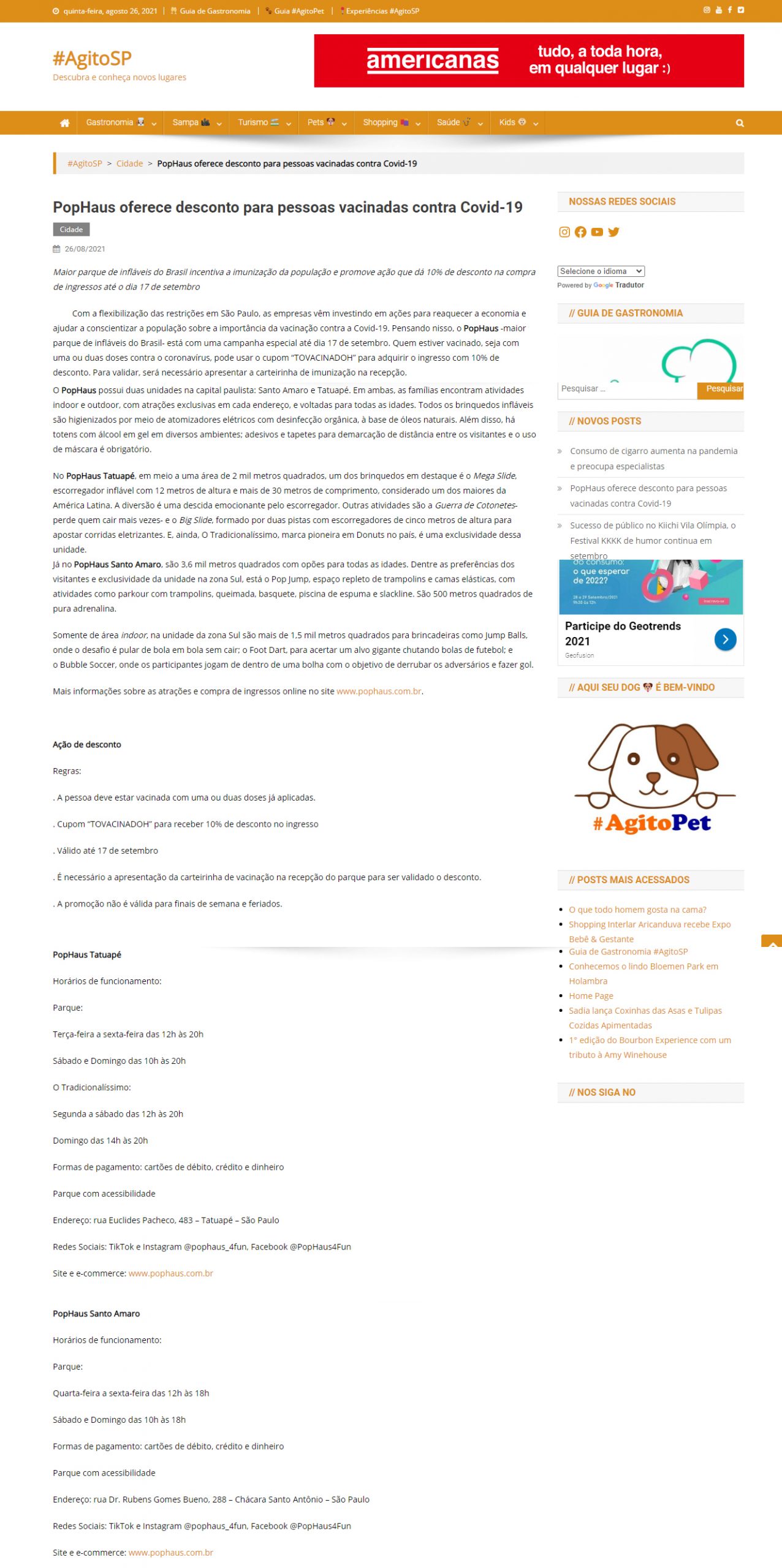 Portal Agito SP