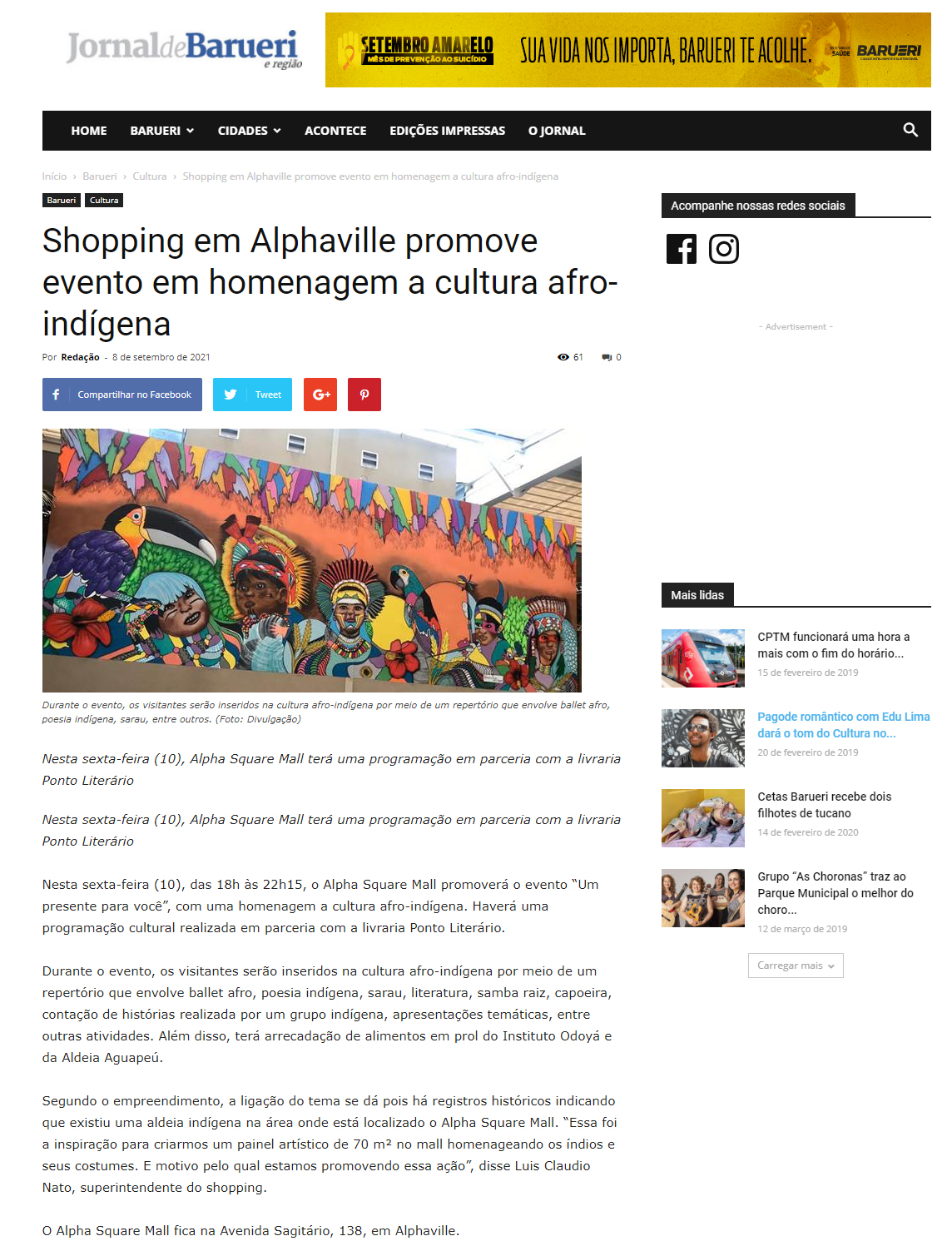 Jornal de Barueri e Região online