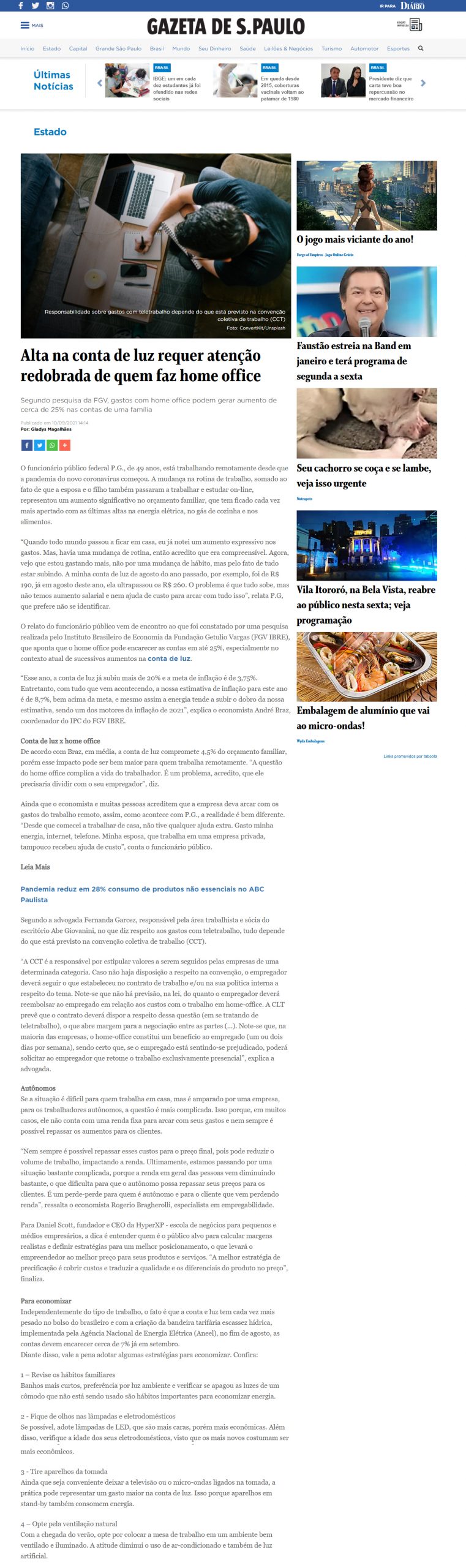Portal Gazeta de S.Paulo