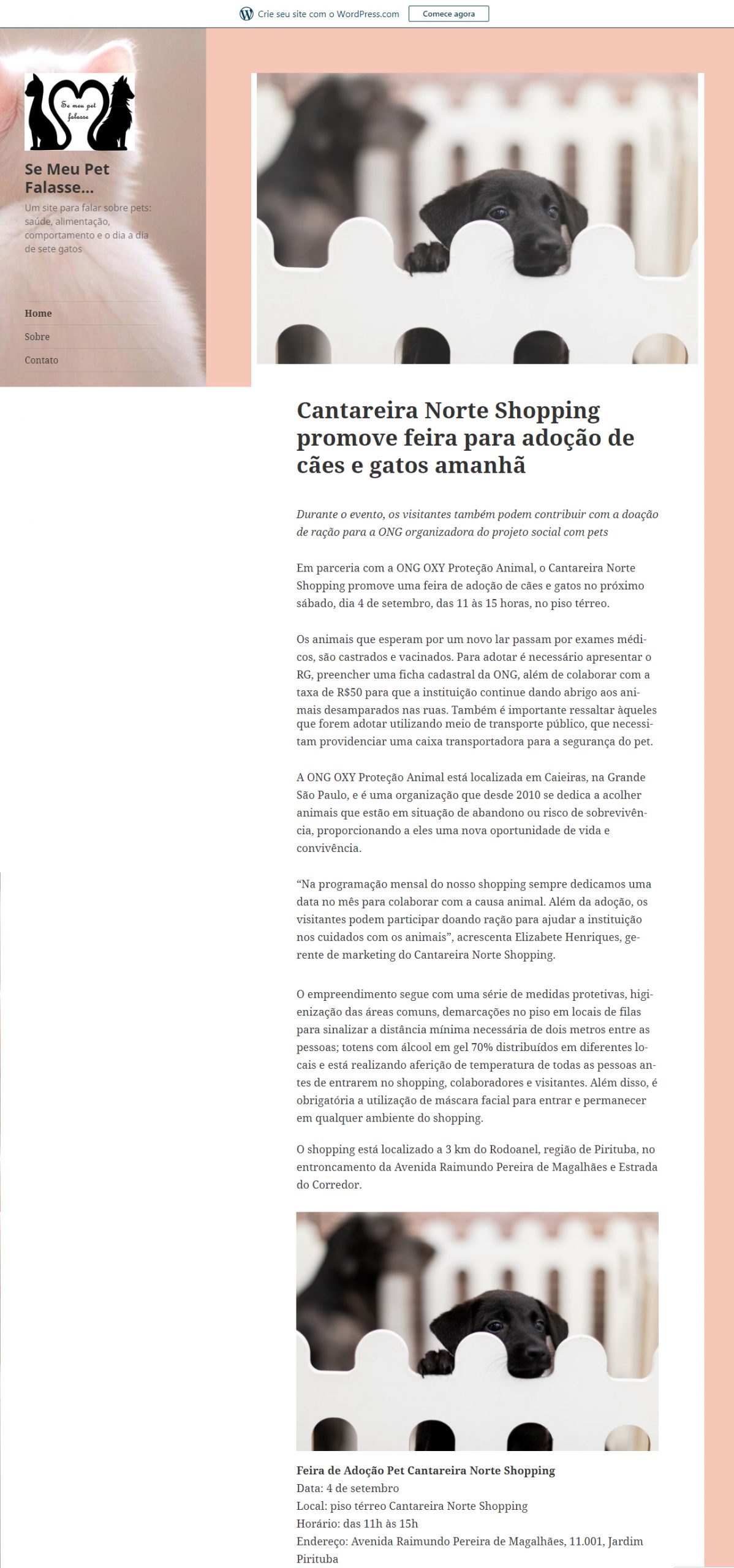Portal Se Meu Pet Falasse