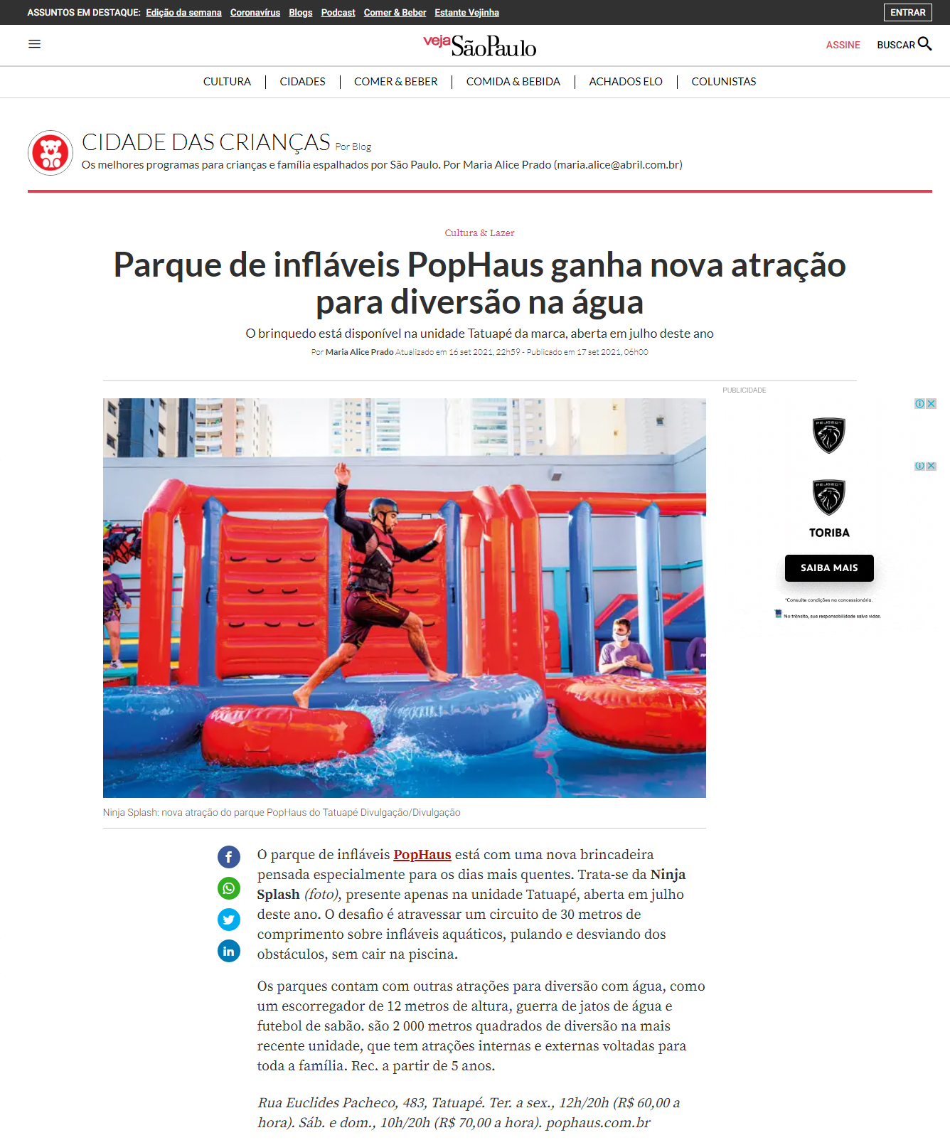 Portal Veja São Paulo