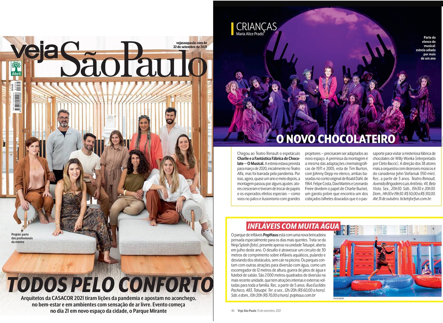 PopHaus na Revista Veja São Paulo – Setembro.2021