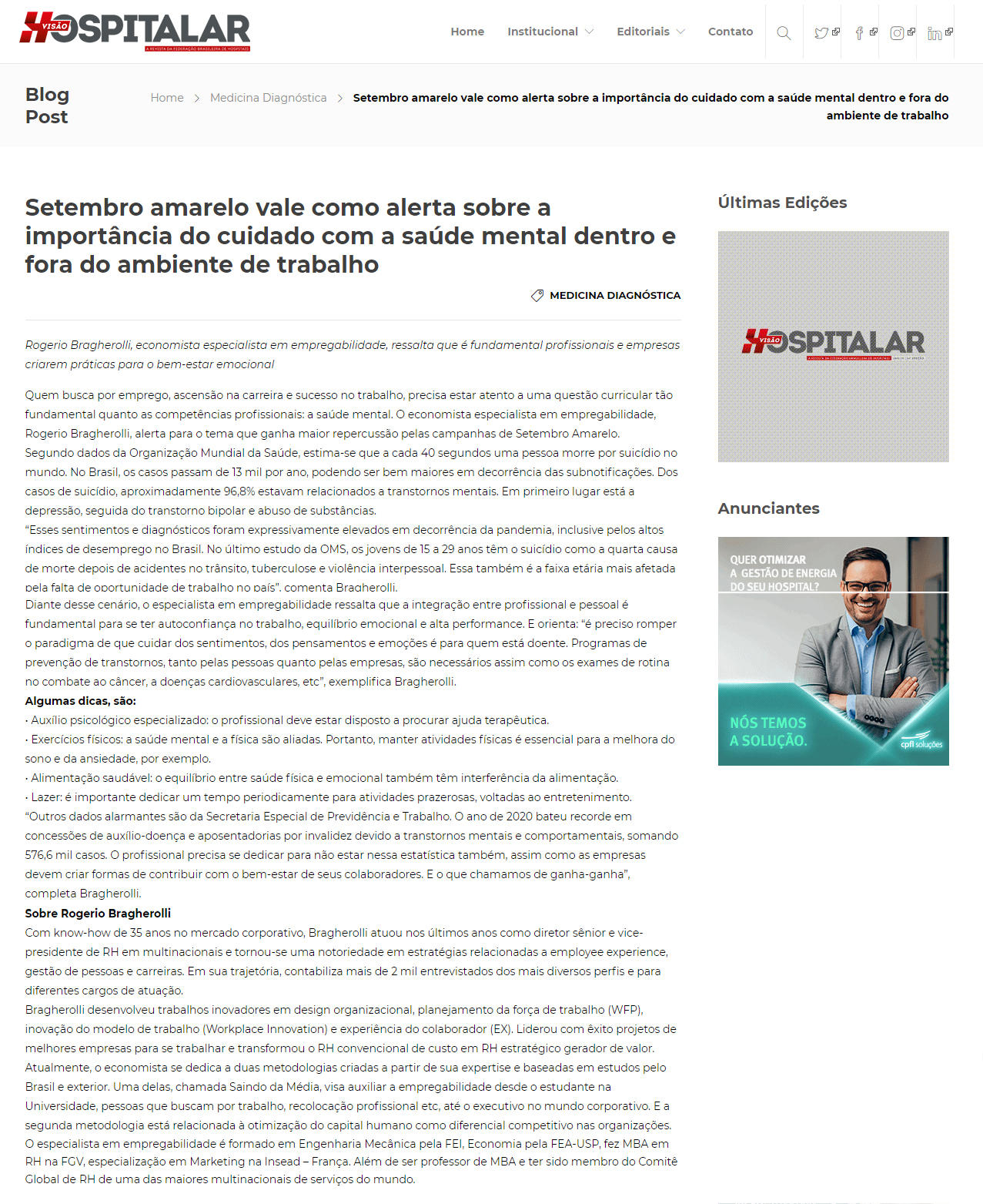 Revista Visão Hospitalar