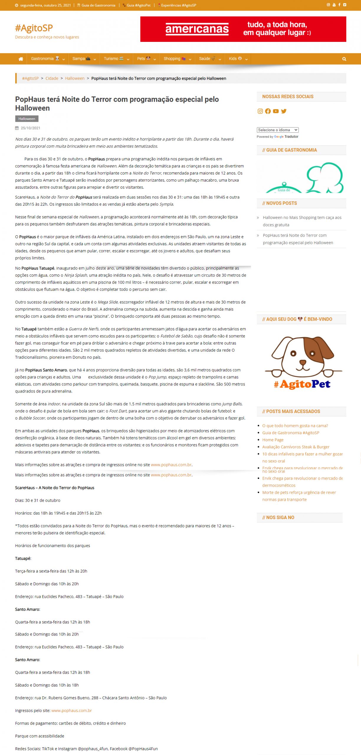 Portal Agito SP