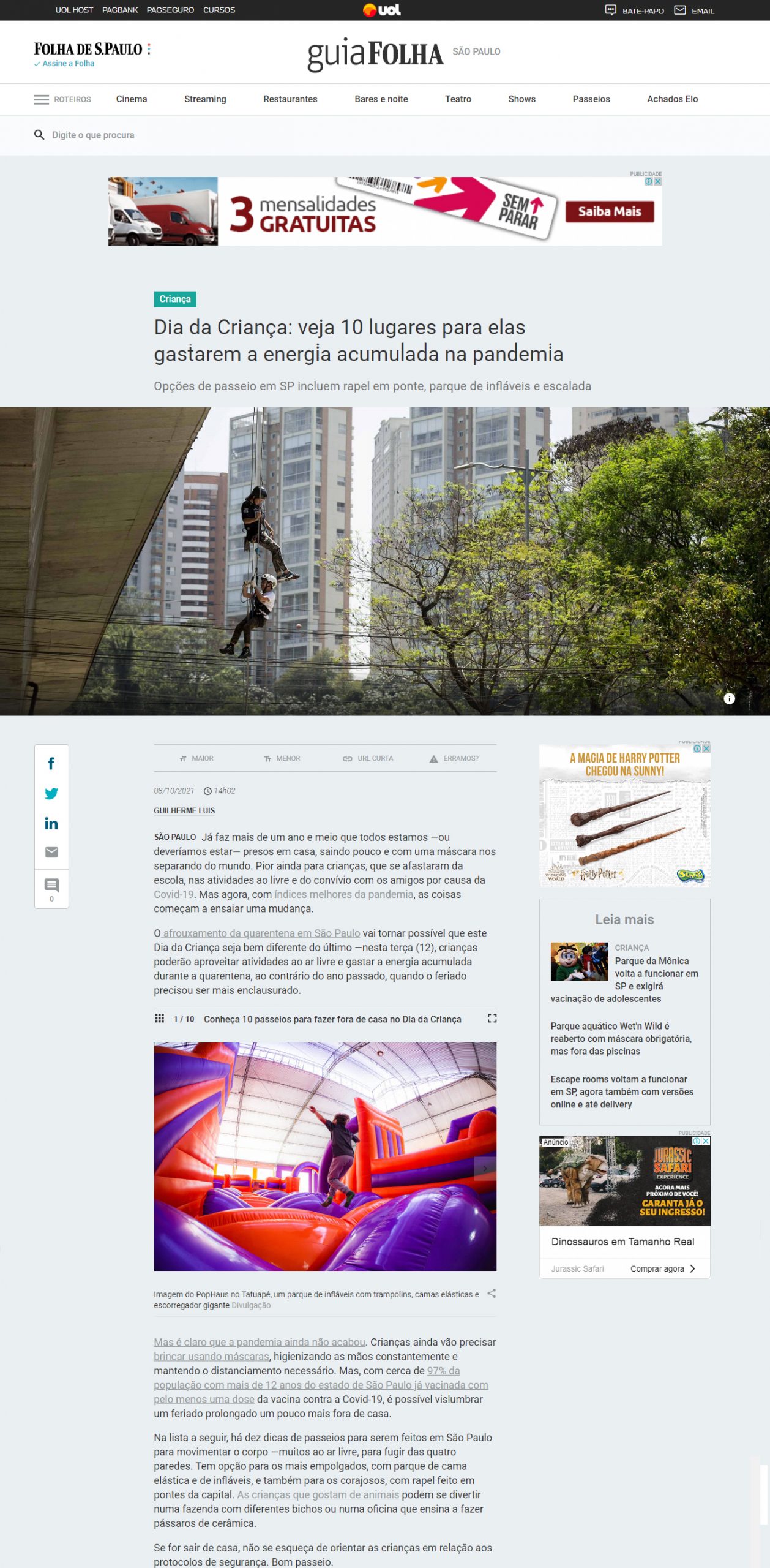 Portal Folha de S.Paulo – Guia Folha