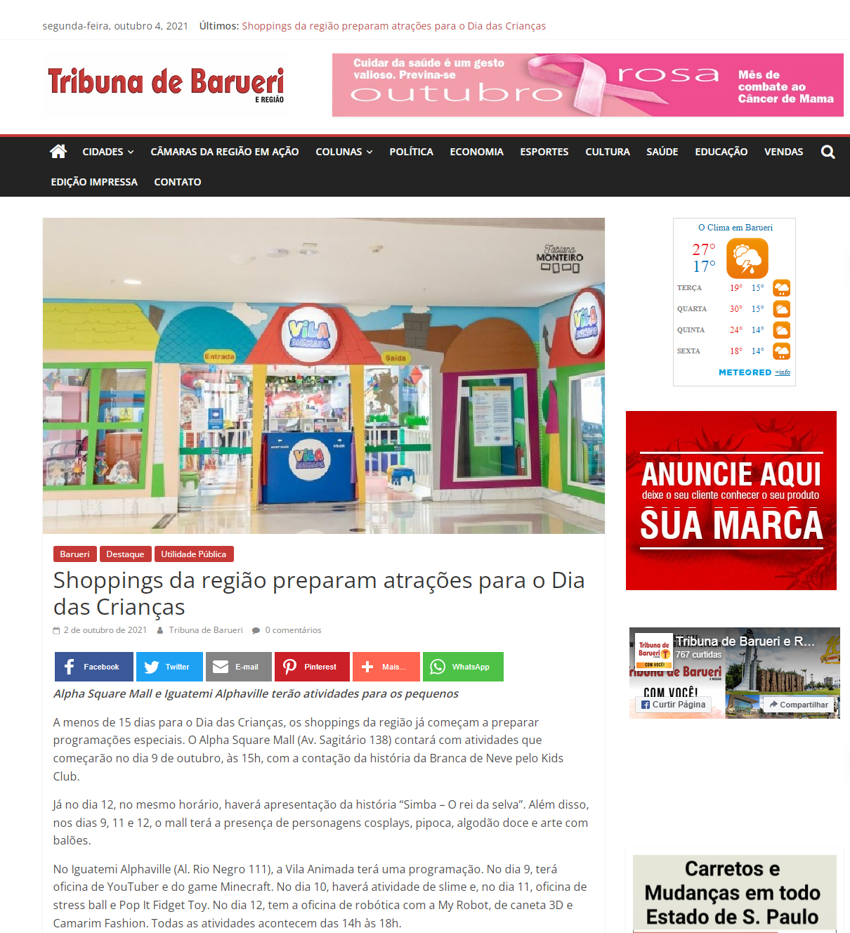 Portal Tribuna de Barueri e Região
