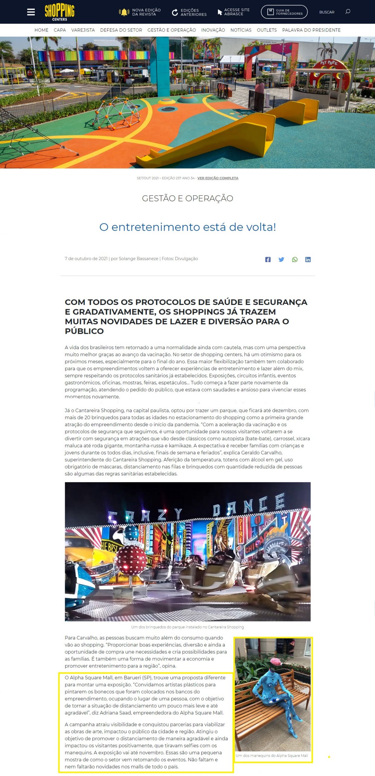 Revista Shopping Centers Digital
