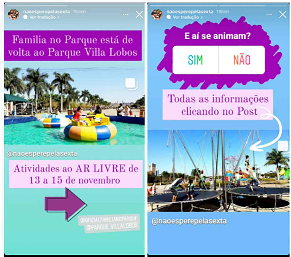 Instagram Não Espere pela Sexta