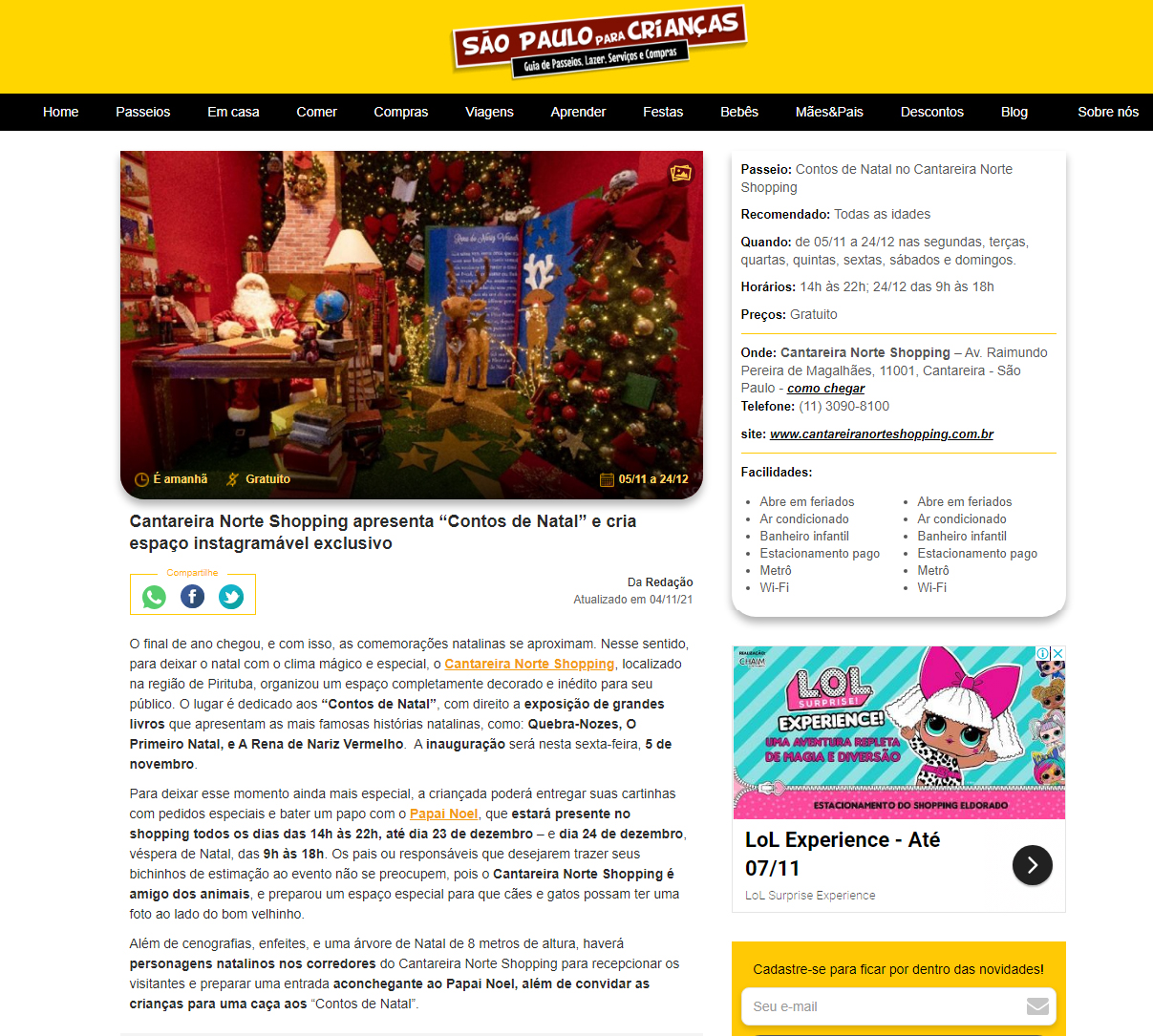 Portal São Paulo para Crianças