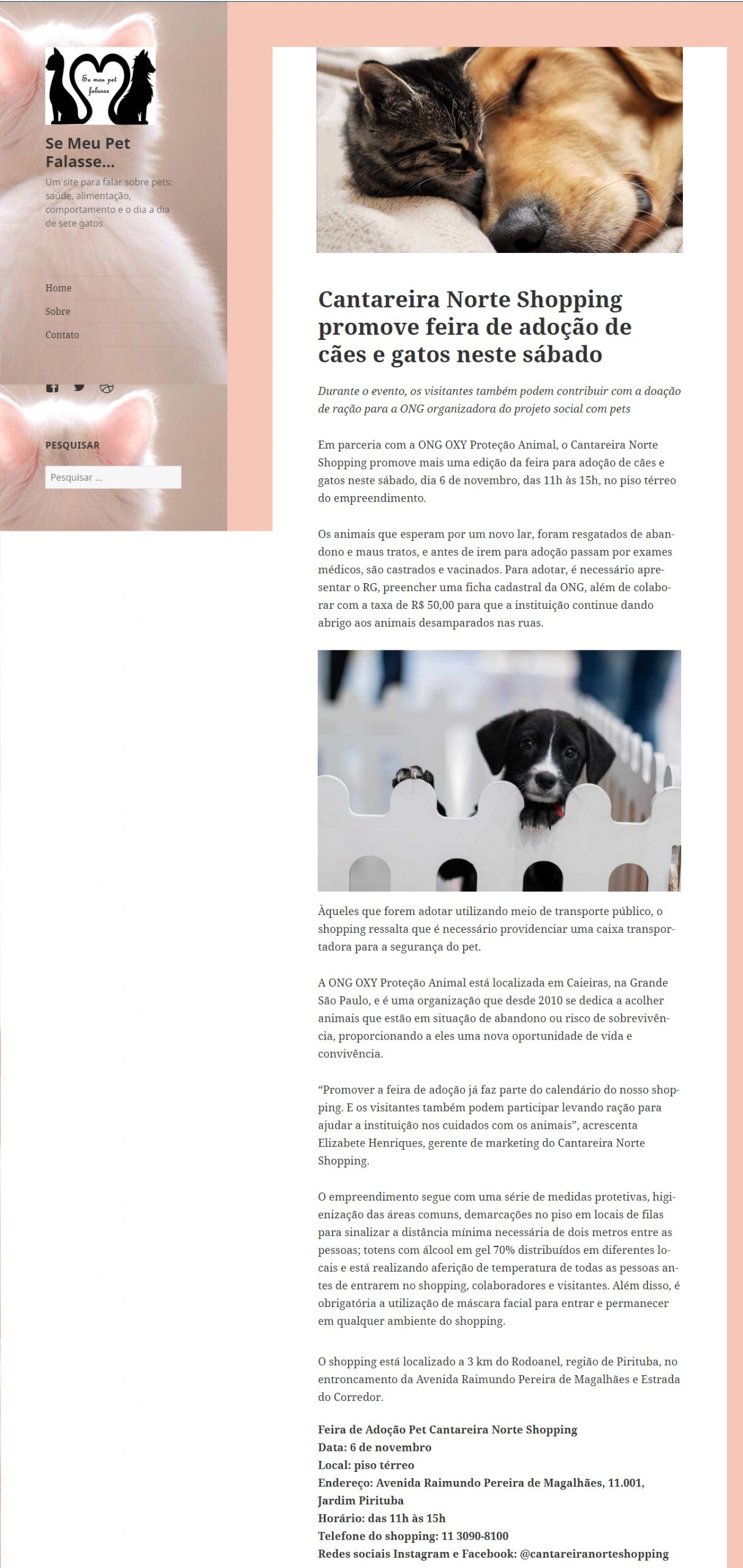 Portal Se Meu Pet Falasse