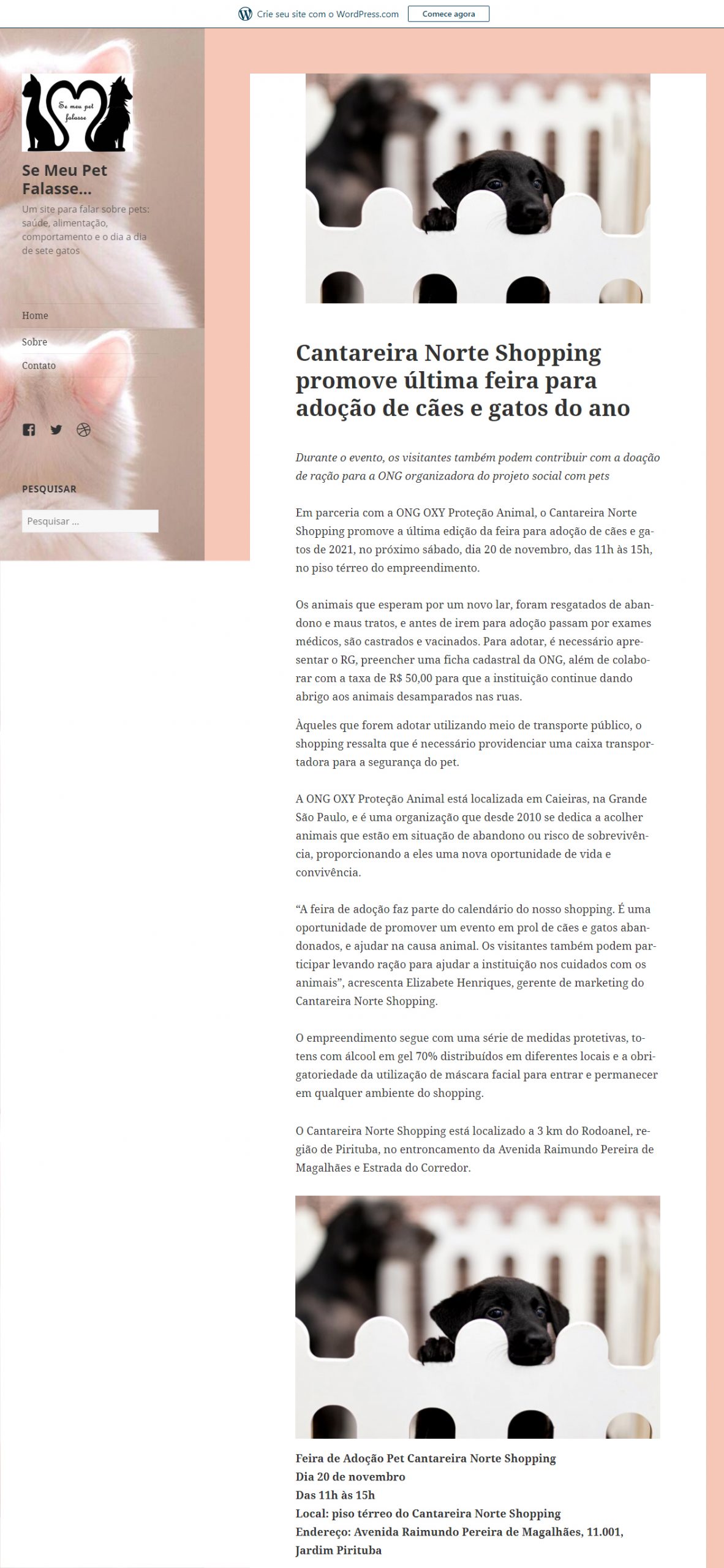 Portal Se Meu Pet Falasse