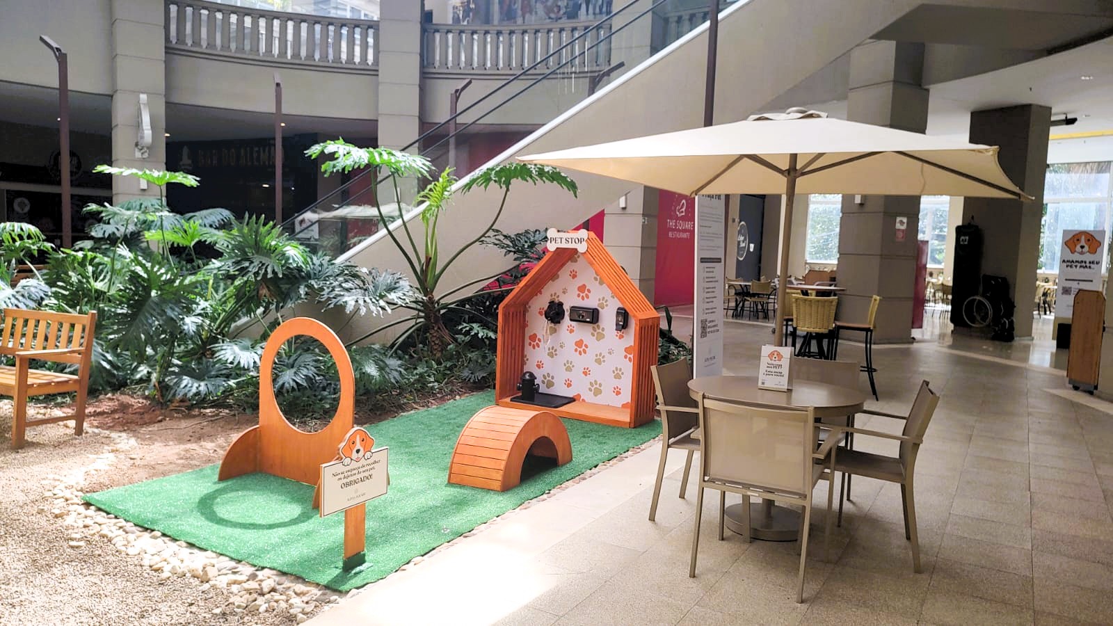 Halloween pet: Alpha Square Mall inaugura Praça Pet com feira de adoção gratuita de cães e gatos em Alphaville